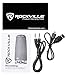 Rockville RockShip 50W Portable Bluetooth Speaker, LED Lights, FM Radio, USB/AUX/SD, IPX4 Water-Resistant, 3600mAh Battery, for Outdoor Parties and Travel