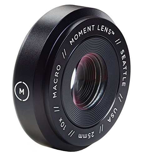 MOMENT Macro iPhone 7 Lens - iPhone macro lens for iPhone 7 - 10x smartphone macro lens kit - multi element, 10x magnification and 25mm focal length moment macro lens