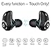 Wireless Earbuds, CASECUBE Bluetooth Headphones IPX7 Waterproof Ture Wireless Earbuds Touch Control 3D Stereo Sound Wireless Headphones with 2000mAh Charging Case