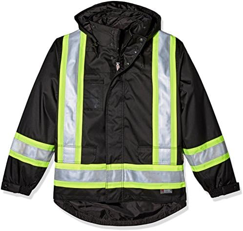 Work King Safety Men's Hi Vis 5-in01 Safety Jacket