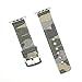 Canvas Band for Apple Watch Band 45mm 44mm 42mm,NewSilkRoad Canvas Cotton Woven Bracelet Wrist Strap with Metal Clasp Adapter for iWatch SE Series7 6 5 4 3 2 1 Sport Edition (Camouflage Brown)