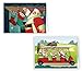 Box Set of Golf Christmas Card Variety Pack 24 Cards & Envelopes - Funny Holiday Golf Cards