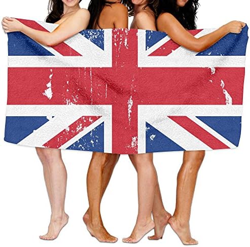 Jcqz Towel 31.50in X 51.18in Family Big Bath Towel Beach Blanket Beach Towels Big Jack Flag Print Towels Super Absorbent Body Wrap Pool Towel