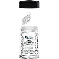 Edible Glitter for Drinks • Shiny Silver Glitter, Shimmer Beverage Dust for Cocktails, Beer, Wine and More - Original…