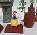 Cake Toppers Video Game Scene Playset Featuring Figures and Themed Accessories