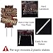 UFUNGA Beware Signs Yard Stakes Halloween Decorations Outdoor Creepy Assorted Warning Sign,Scary Zombie Party Decor Supplies,3 Pieces, 16.5