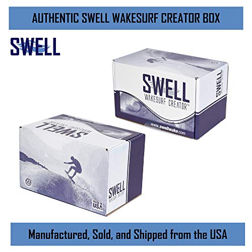 SWELL Wakesurf Creator 2.0 Surfing Wavesurf Shaper - Wave Generator - Floating - Durable & (Certified Refurbished)