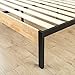 ZINUS Olivia Metal and Bamboo Platform Bed Frame, No Box Spring Needed, Wood Slat Support, Easy Assembly, Twin