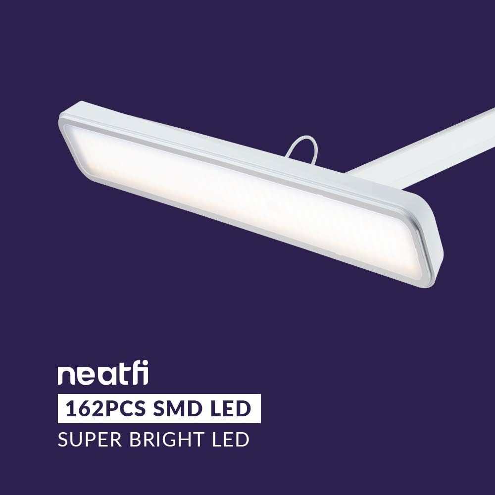 Neatfi XL 2,500 Lumens 30W LED Task Lamp for Manicure Table Crafts, Workbench, Office - 56 cm Wide Shade Desk Light - Image 5