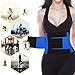 SHAPERX Women's Waist Trainer Belt Waist Training Corset Waist Cincher Slimming Body Shaper for an Hourglass Weight Loss Workout Gym Fitness Trimmer Slimmer Shaper, SZ8002-Blue-S