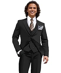 Men's Suits 3 Piece Slim Fit Double Breasted Tuxedo