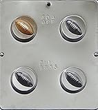 Football Oreo Cookie Sandwich Chocolate Candy Mold 1635