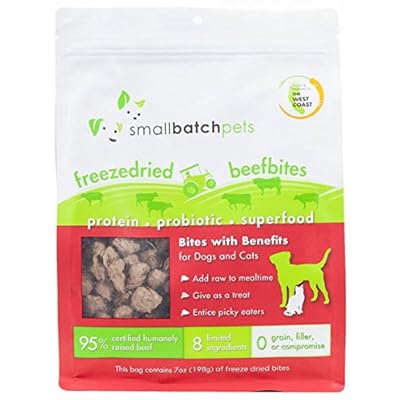 Small Batch Small Bites Freeze Dried Dog Food