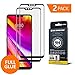 GPEL Screen Protector for LG G7 ThinQ Full Glue Case Friendly Work with Most Case Premium Japanese Asahi Real Tempered Glass HD Clear Easy Installation 9H Hardness 99% Touch Accurate [2-Pack]