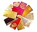AVADOR Premium Shagun Gift Envelope (Pack of 20) Assorted Color Designs Money Holder Card Fancy Packet for Christmas Diwali Rakhi Easter Birthday Wedding Anniversary Designer Invitation Envelopes