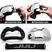 JULI Ski Goggles,Winter Snow Sports Snowboard Goggles with Anti-Fog UV Protection Detachable Dual Lens for Men Women Snowmobile Skiing Skating（Black Frame+VLT 18.5% REVO Silver）