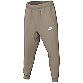 NIKE Men's Sportswear Club Fleece Trousers, Khaki/Khaki/White, XXX-Large
