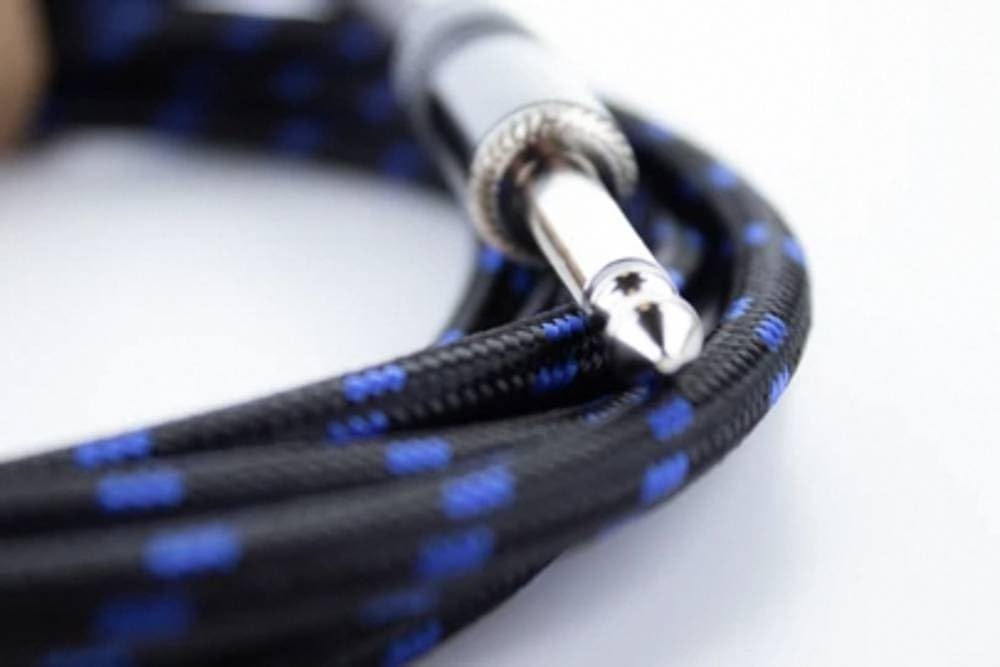 Guitar Jack Cable 7.5 m Blue Tweed