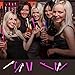Penis Pecker Straws(Luminous, Pink, Purple)- Kitypartsy Supplies for Bachelorette, Girls Night Out, Hen Night, Bridal Shower and Bride to Be Party - 25 Pack