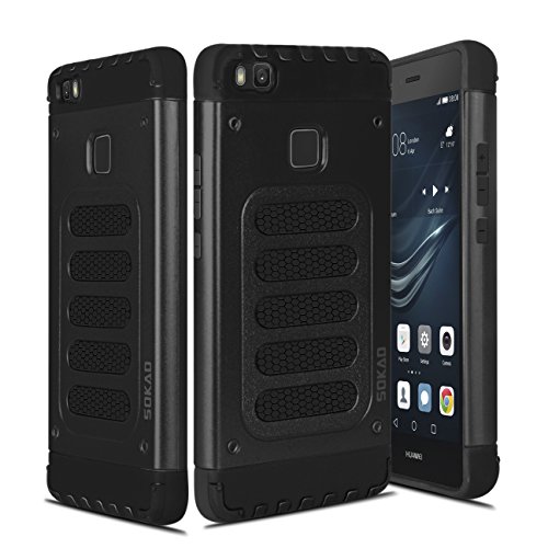 Huawei P9 Lite Case,Sokad Shockproof Anti-impact Hybrid