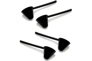 Chef Craft 4 Piece Perfect Coffee Measuring Spoon Scoop, Black