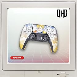 Dbz Go-Ku Custom PS-5 Controller Wireless