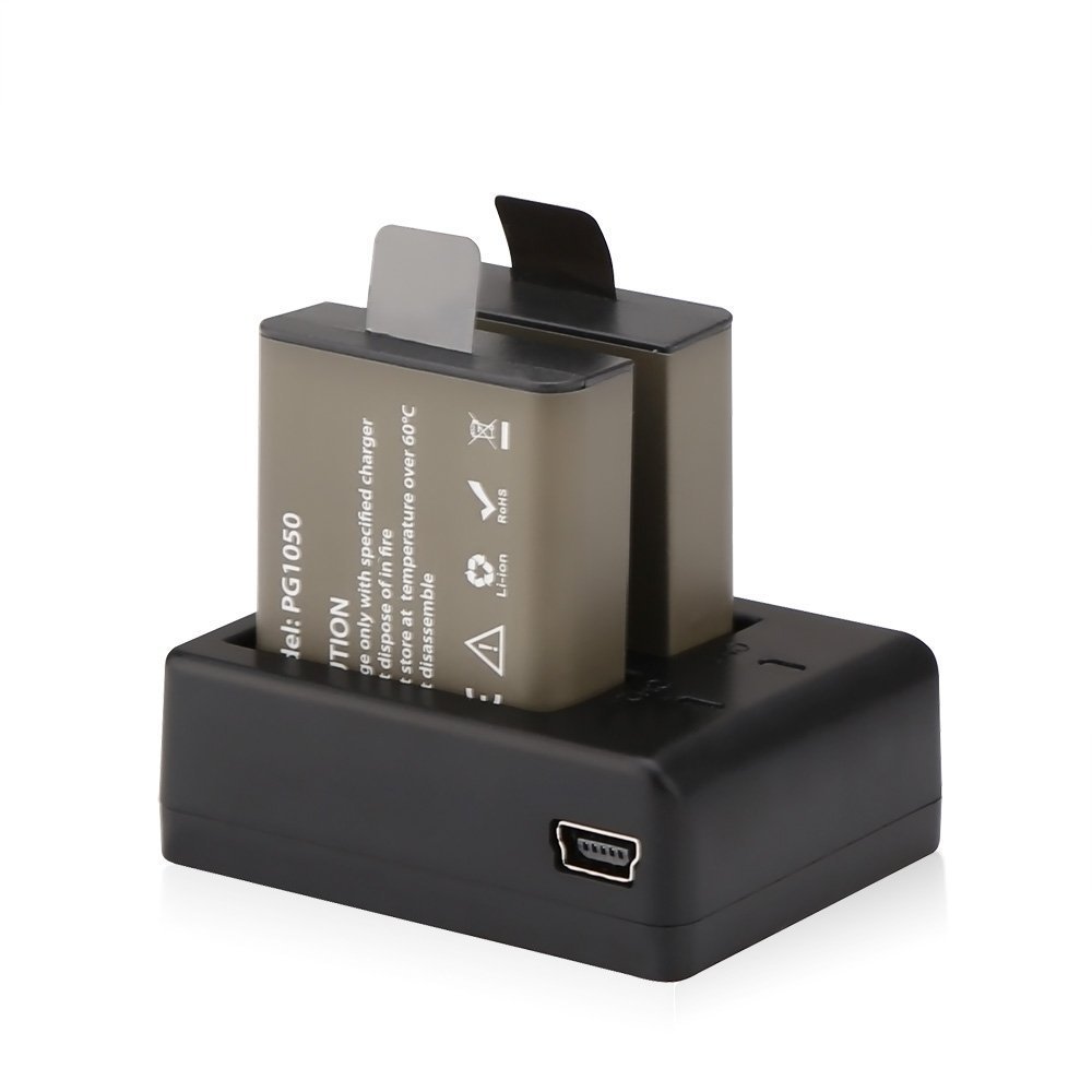 AKASO V50 X/Brave 6 Plus/Brave 4 Pro Battery and Charger