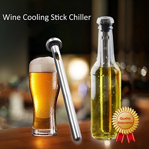 Купить Sunshay Stainless Steel Beer Chiller Stick Beverage Cooler Cooling Sticks, Pack of 2 в