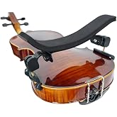 Yinfente Violin Shoulder Rest 4/4 Full Size Violin Shoulder rest 4/4 and 3/4 Adjustable Size Shoulder rest for Violin player beginner student