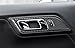 Carbon Fiber Inner Car Door Handle Frame Trim Cover 2pcs for Ford Mustang 2015-2019