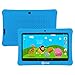 Contixo 7” Kids Tablet | Bluetooth Wi-Fi Camera Kids Place Parental Control Free Apps & Games Pre-Installed for Boys Girls Infant Toddlers Kids Learning Educational Tablet w/Case (Blue)