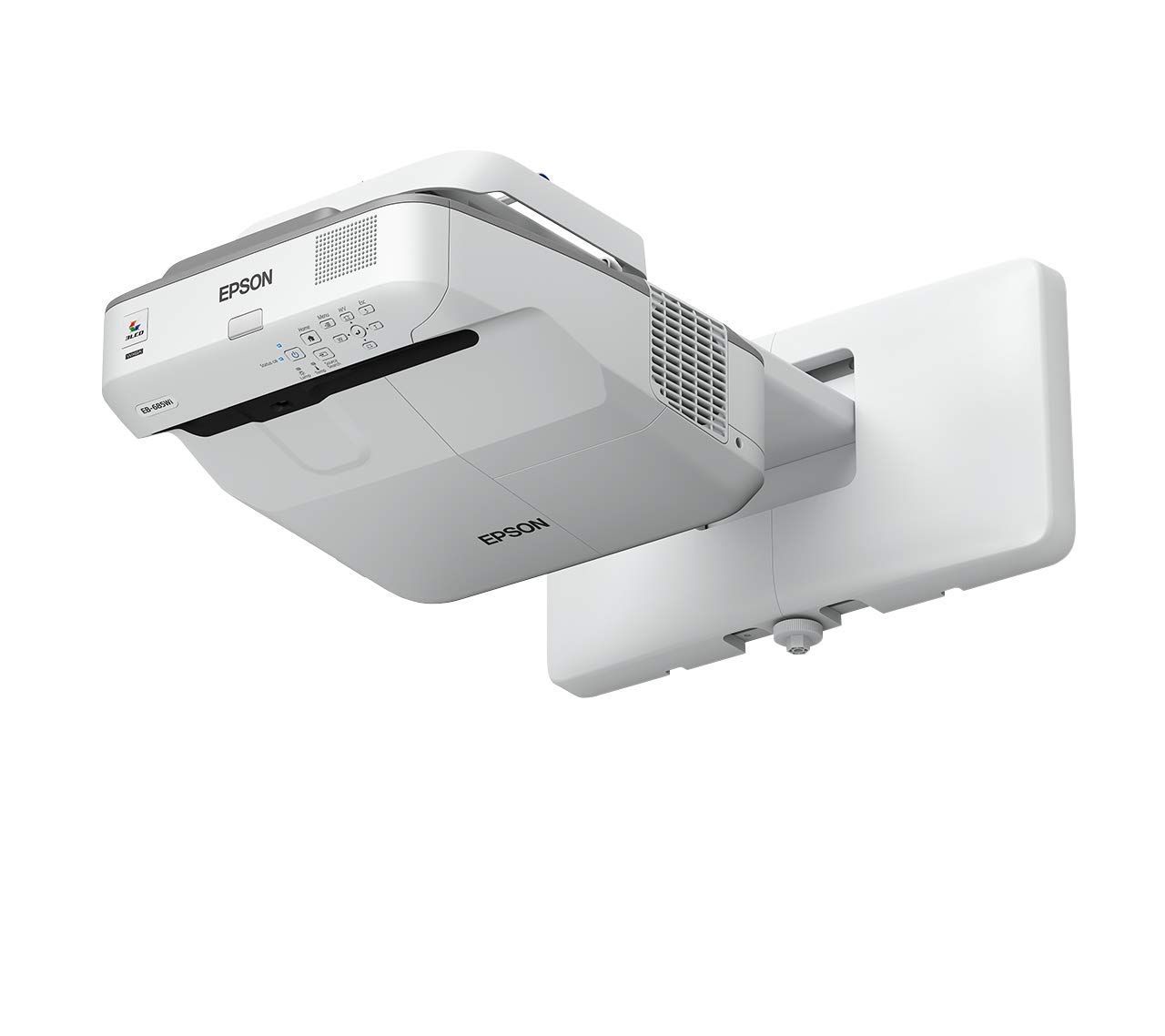 Epson EB-685W - 3LCD projector - 3500 lumens (white) - 3500 lumens (colour) - WXGA (1280 x 800) - 16:10-720p - LAN