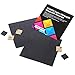 Magnetic Squares, 1 Tape Sheet of 72 Magnetic Squares(Each 25x25x2mm), Magnet on one Side, self Adhesive on The Other Side