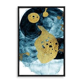 Framed Home Artwork Natural Landscape Golden Mo for...