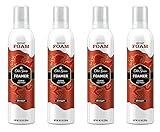 Old Spice Red Zone Swagger Scent Foamer Body Wash for Men, 10.3 Fluid Ounce (Pack of 4)