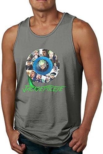 LanZhuoq Men Septiceye Fitness Outdoor DeepHeather Tank Top S Tank Tops