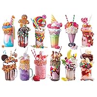 Lafayette Puzzle Factory Freak Shakes : A Collection of 12 Mini Shaped Puzzles Totaling 500 Color Coded Pieces