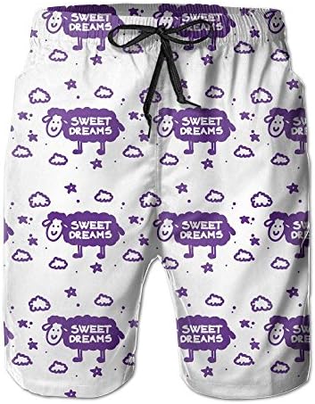 XCTP Sweet Dreams Sheep Star Cloud Cute Shorts For Beach Beachwear Climbing