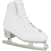 Riedell Ruby Adult Figure Ice Skates for Women and Men | Casual Skaters, Flexible Support, Ergonomic Toe and Lightweight Helios Outsole, Moisture-Wicking Lining