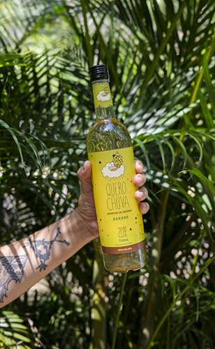 Licor de Banana Quero Chuva Cachaça Bananinha 750ml