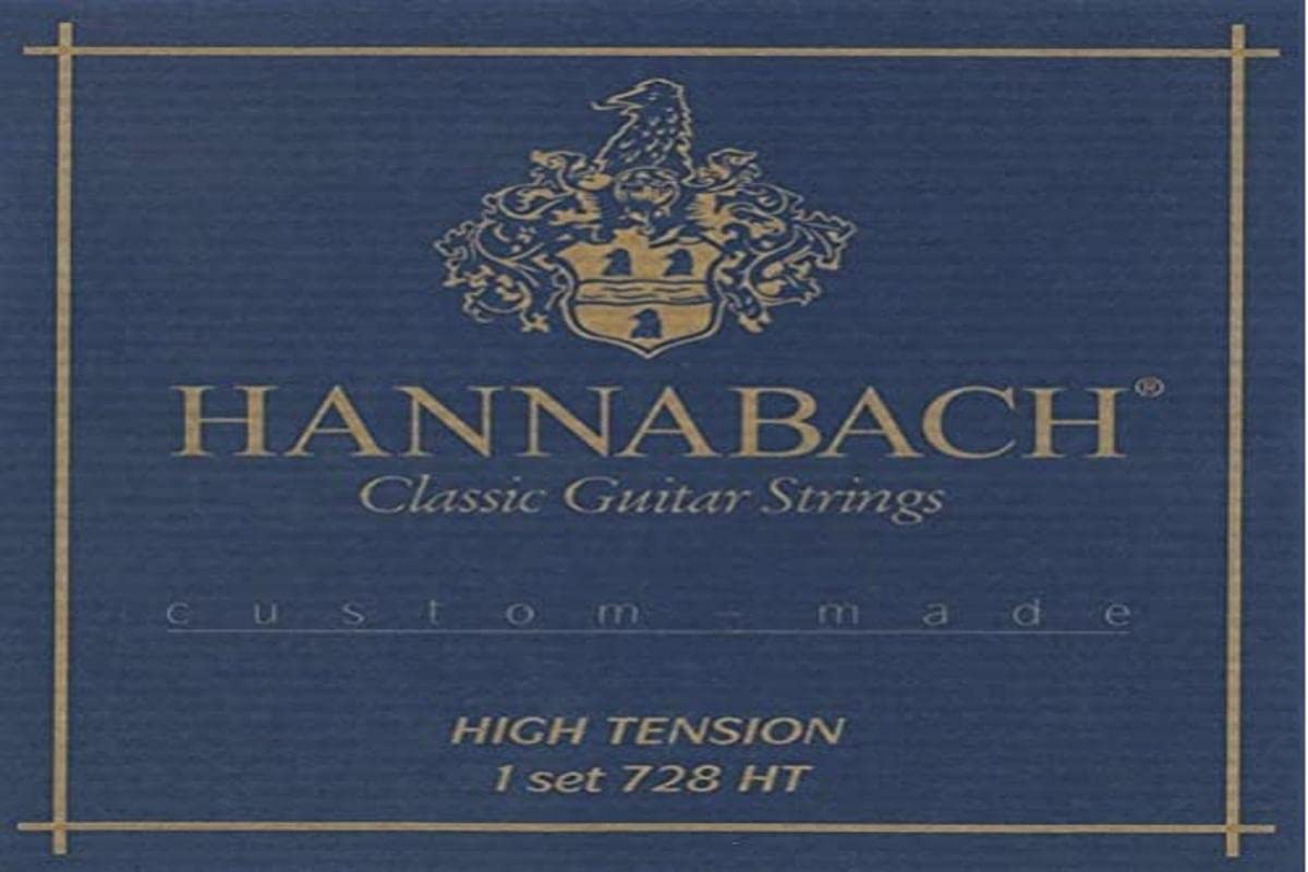 Hannabach Classical Guitar Strings Series 728 High Tension Custom Made - 3 Bass String Set - 7287HT