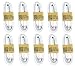 Samsung USB Data Cable for Galaxy S3/S4/Note 2 & Other Smartphones, 10 Pack - Non-Retail Packaging - White