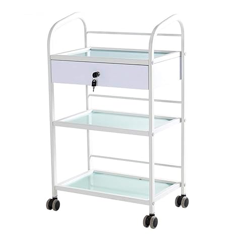 Amazon Com Nhlzj Portable Cart Gr 3 Shelf Rolling Beauty