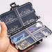 SUPERTHEO Fishing Accessories Kit with Hooks, Bass Casting, Sinkers, Swivels, Snaps, Sinker Slides, Line Beads, Fishing Set with Tackle Box Lanyard