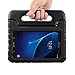 BMOUO Kids Case for Samsung Galaxy Tab A 7.0 - EVA Shockproof Case Light Weight Kids Case Super Protection Cover Handle Stand Case for Kids Children for Samsung Galaxy Tab A 7-inch Tablet - Black
