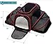 Petyella Cat Carrier Pet Carrier for Small Dogs and Cats Expandable Soft Sided Crate for Pet - Airline Approved Medium Kennel Travel Bag - 2.8 lbs Dog Carriers with Bonus Blanket and Bowl,Dark Brown