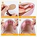 FAONIE Updated 2020 Version [5 Pairs] Heel Cushion Inserts Heel Grips Heel Pads-Suitable for Any Shoes Reusable Adhesive