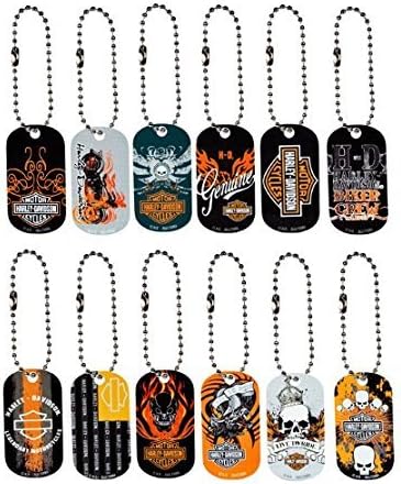 harley davidson dog tags necklace