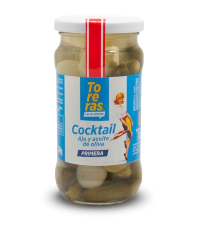 COCKTAIL AJO Y ACEITE DE OLIVA FRASCO, 340 GRS (PACK DE 12 ...
