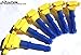 Pack of 6 Ignition Coils Pack PORSCHE 996 997 987 GT3 BOXSTER/CAYMAN / CARRERA Turbo - High Performance Coil Set 1997-2009/911 Turbo & Non